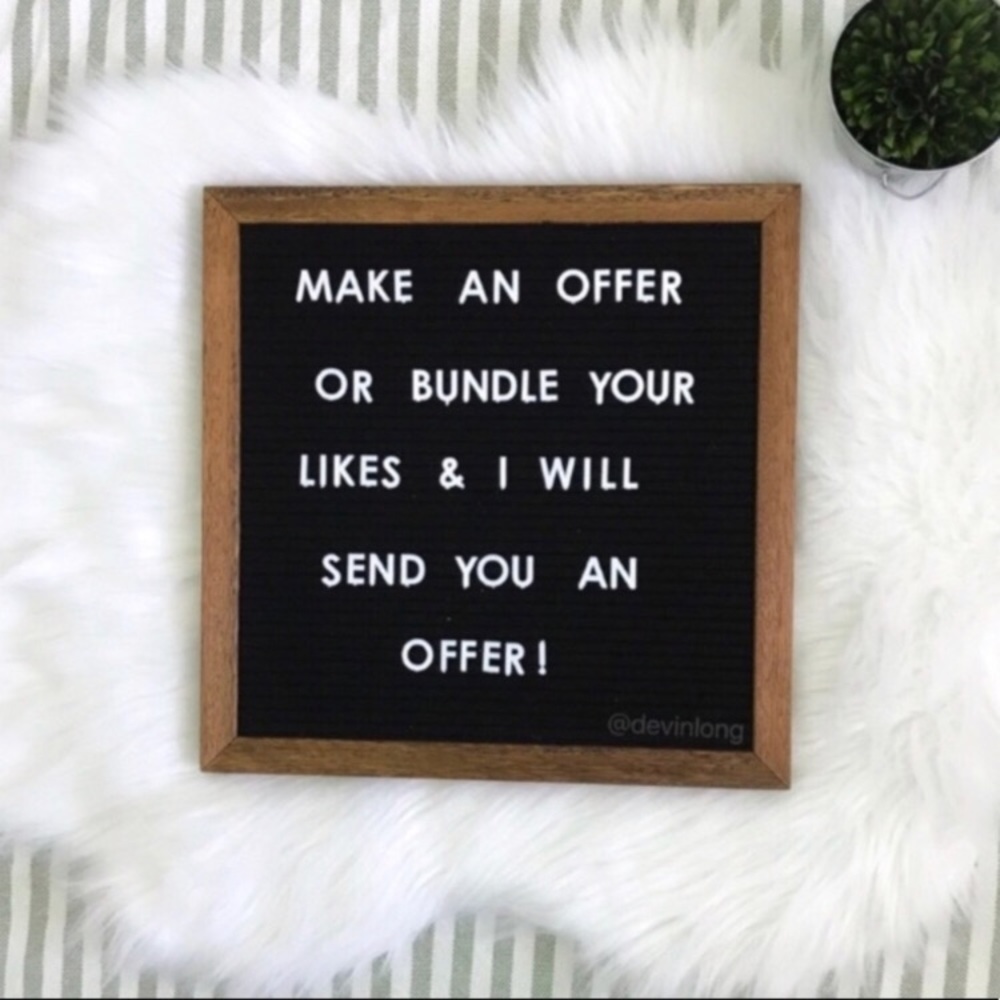 Make an offer or bundle